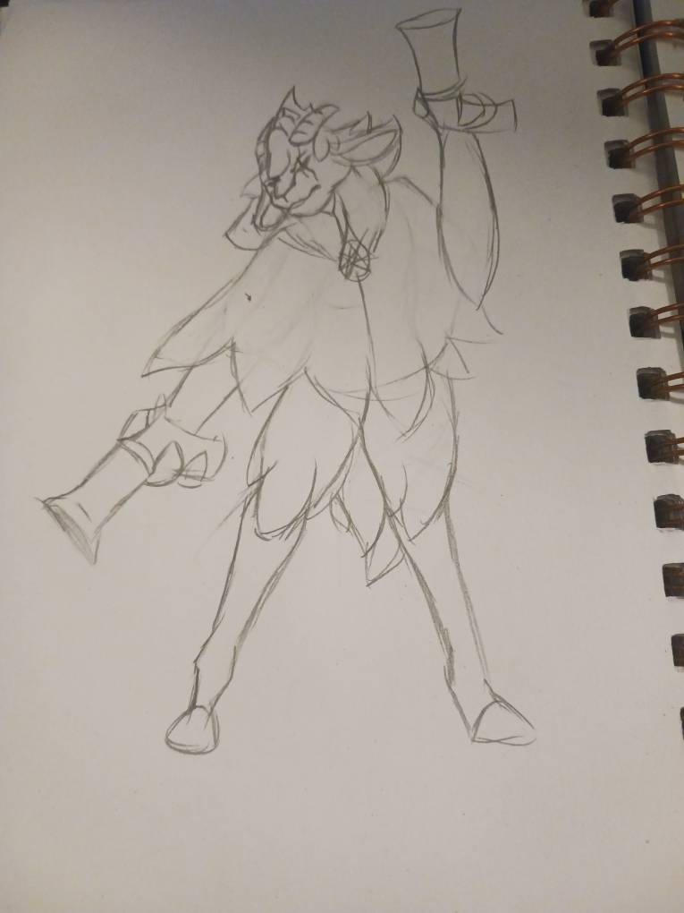 Sketch - The Lamb by Mac-McFaulkner on DeviantArt
