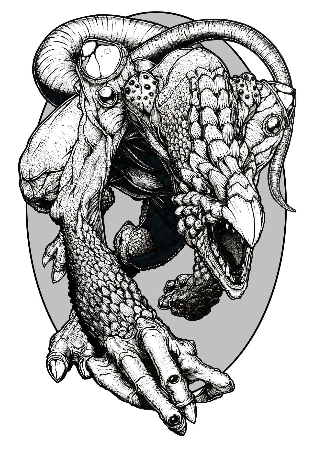 Running Monster by JonGwynDraws on DeviantArt