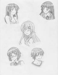 Oreimo Characters by TLOWE1992