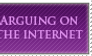 Arguing Stamp