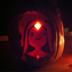 Flame Princess pumpkin