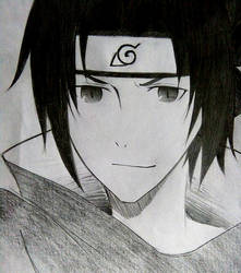 Old drawing (Sasuke) 