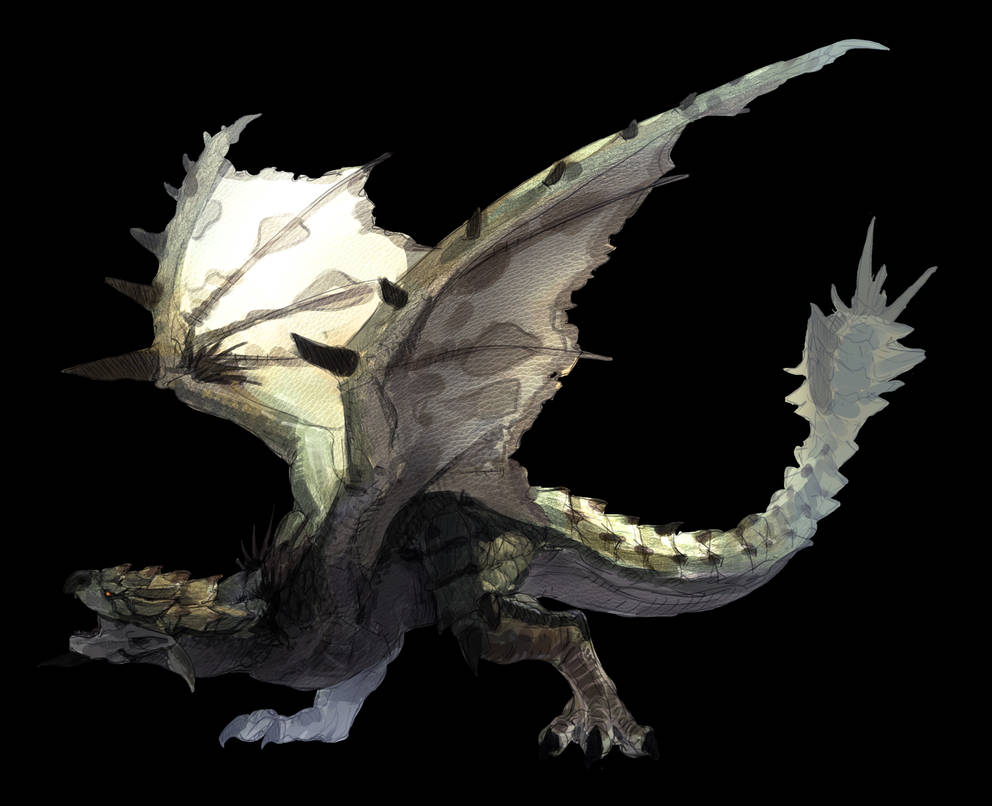 Rathian by nin-mario64 on DeviantArt