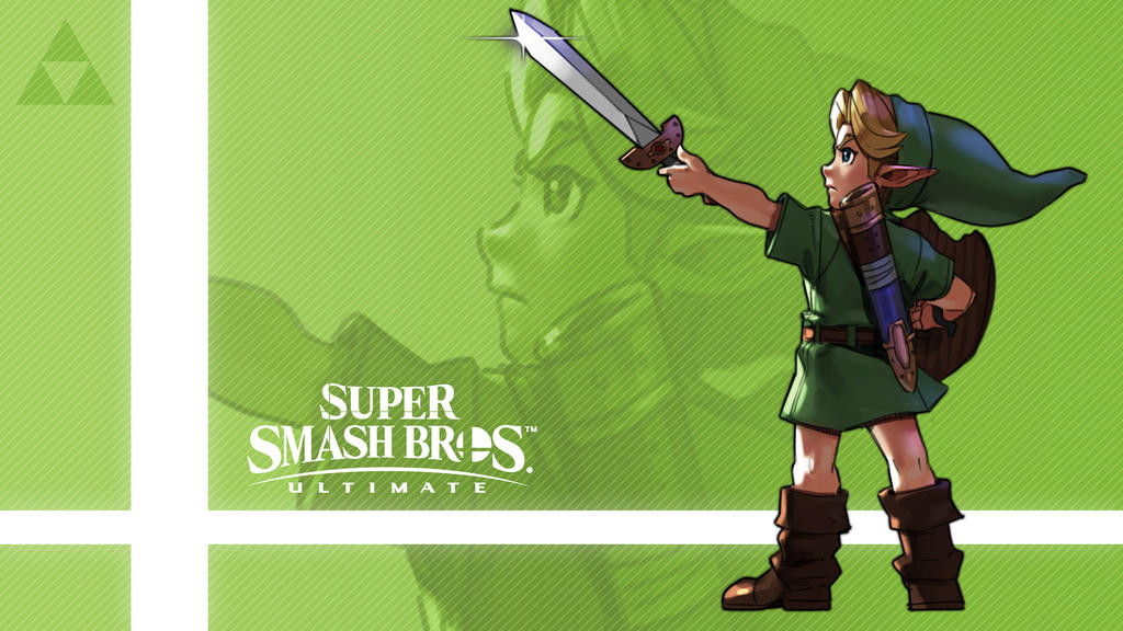Super Smash Bros. Ultimate - Young Link by nin-mario64 on DeviantArt