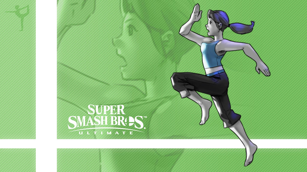 Super Smash Bros Ultimate Wii Fit Trainer By Nin Mario64 On Deviantart 