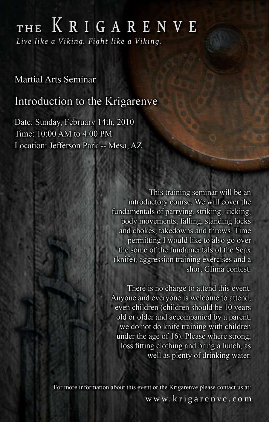 Krigarenve flier Three