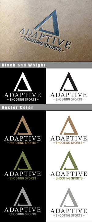 Adaptive Shooting Sports Logo Mockup