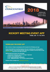 Concentrix Annual Kickoff Meeting Email
