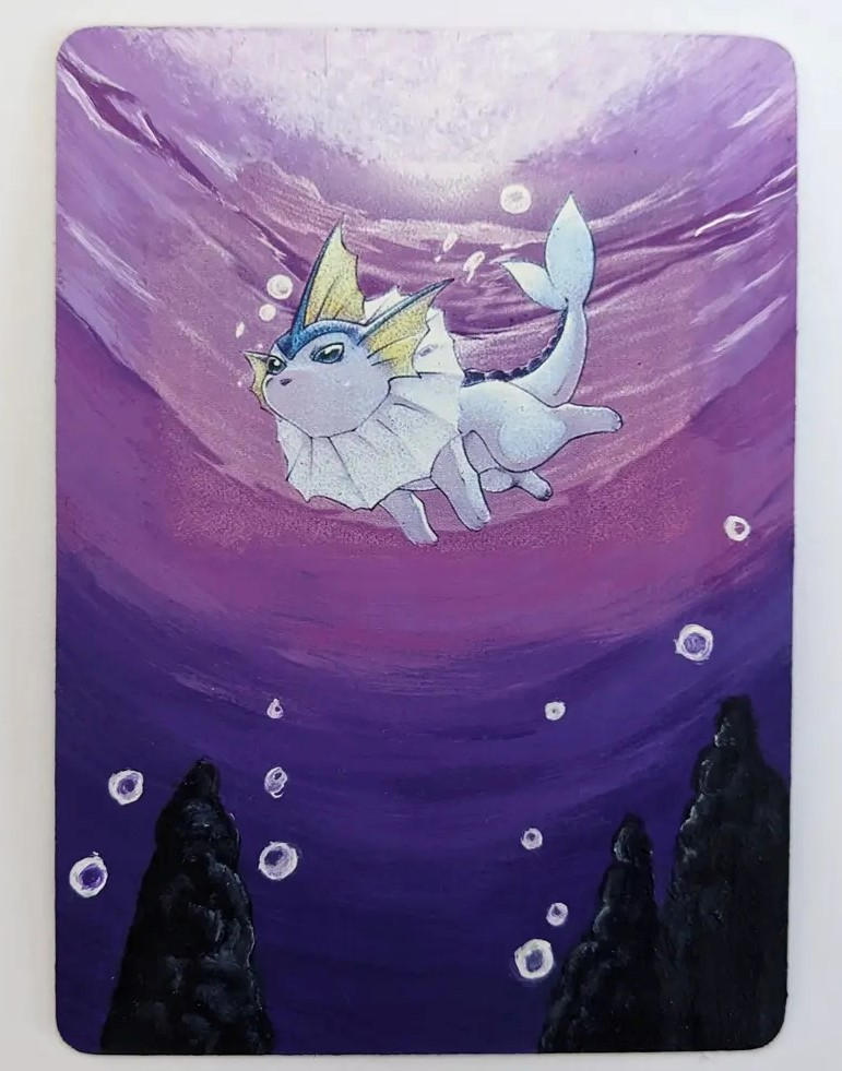 dark vaporeon pokemon card PSA 8 - Pokemon Card -Team Rocket 45/82 -DARK VAPOREON (unc) *1st Edition* NM-MT