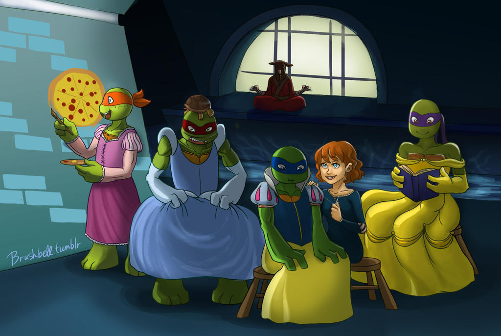 Princess Turtles by BrushBell on DeviantArt