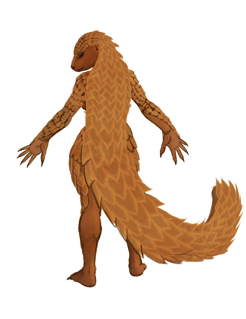 Pangolin Princess pangolin lady by hattonslayden on DeviantArt