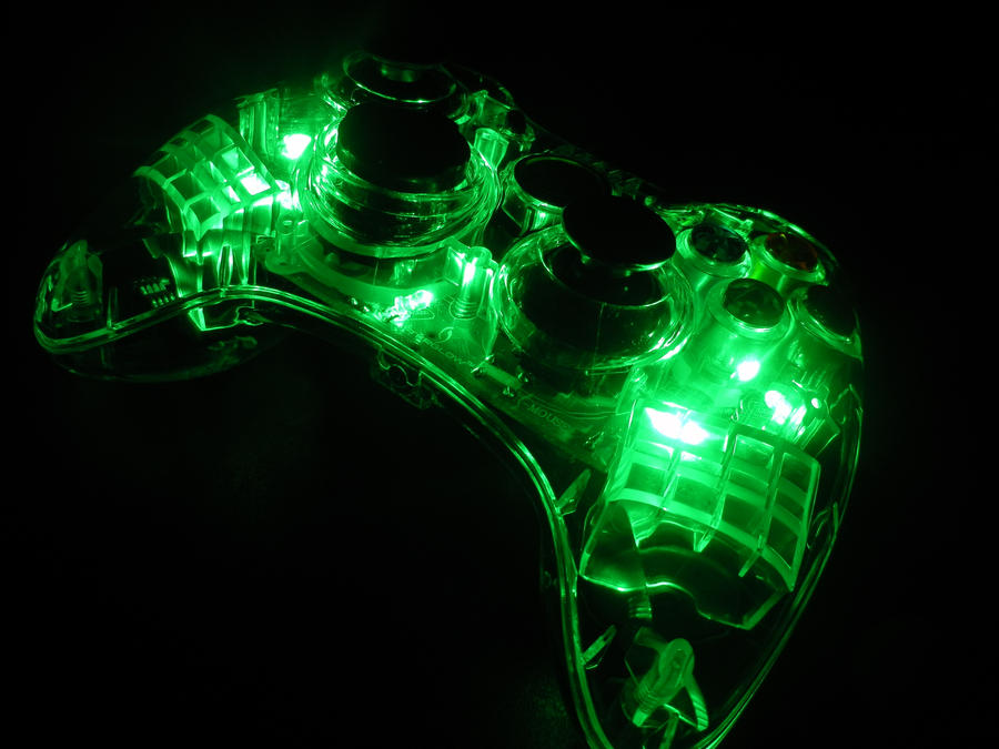 After Glow Xbox 360 controller. by epicdinoninjaa on DeviantArt