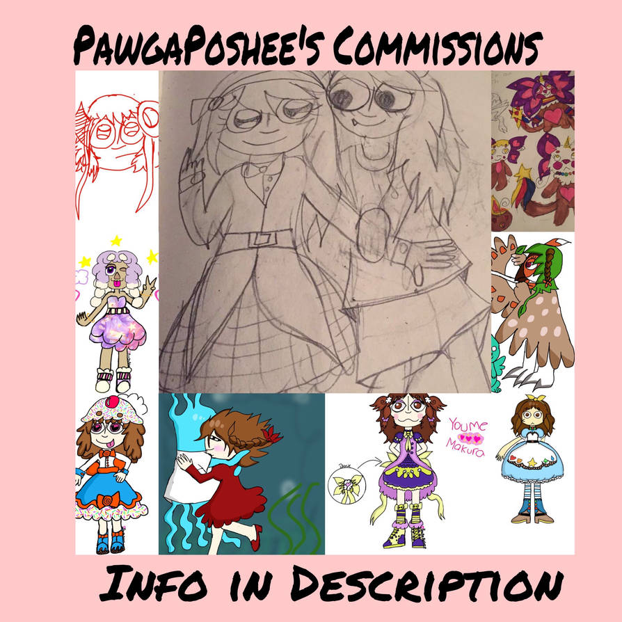 EMERGENCY COMMISSIONS(OPEN) by PawgaPoshee EMERGENCY COMMISSIONS(OPEN) by PawgaPoshee