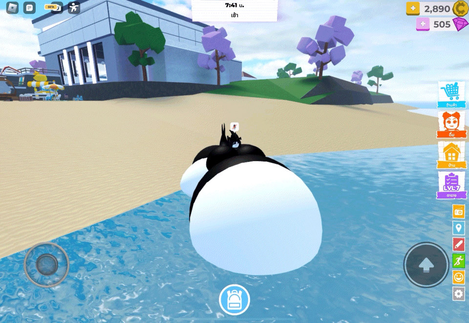 RHS shark girl inflation by oompang on DeviantArt