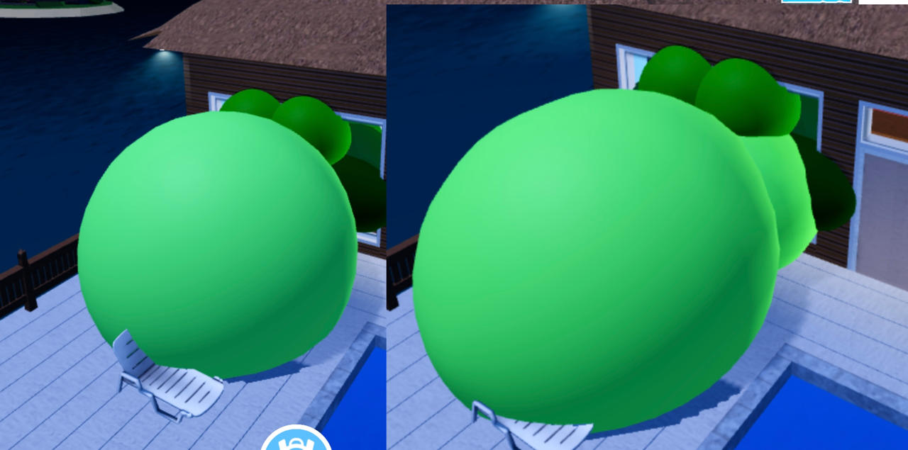 RHS slime girl stuck inflation by oompang on DeviantArt