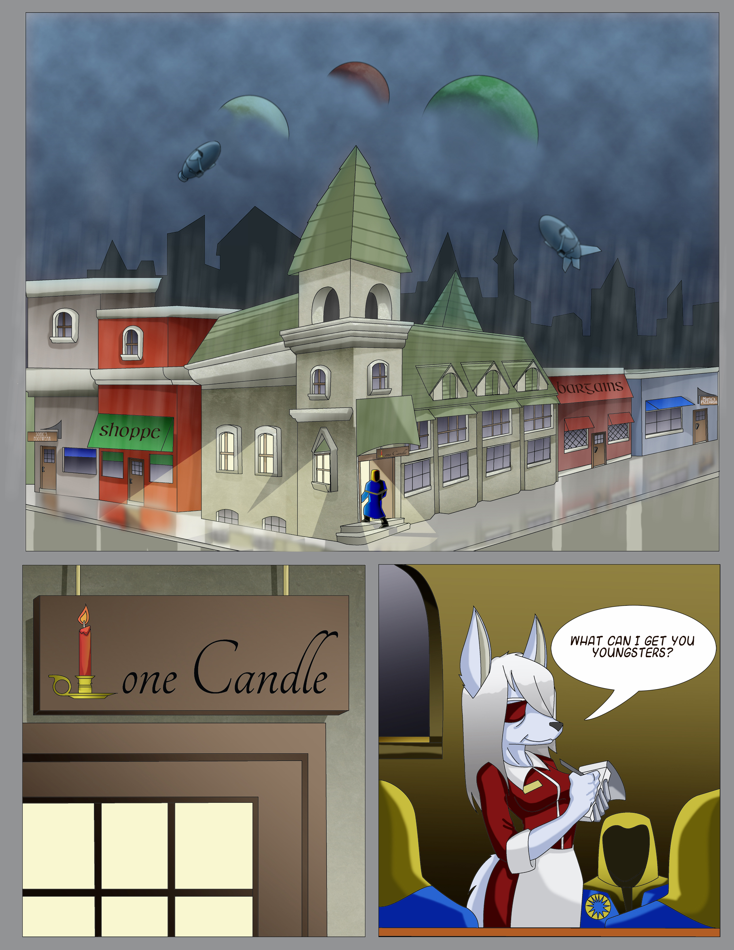 Lone Candle: Page 2