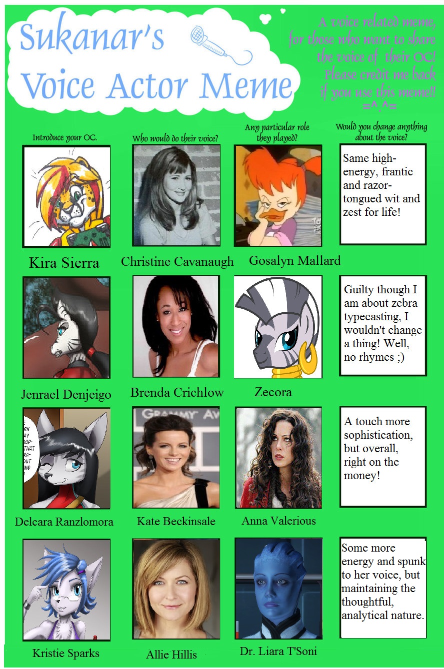 MOAR Lone Candle Voice actors! (Updated)