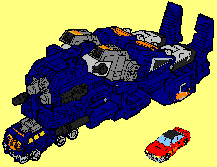 Megas XLR - Vehicle mode