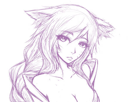 Ahri Doodle