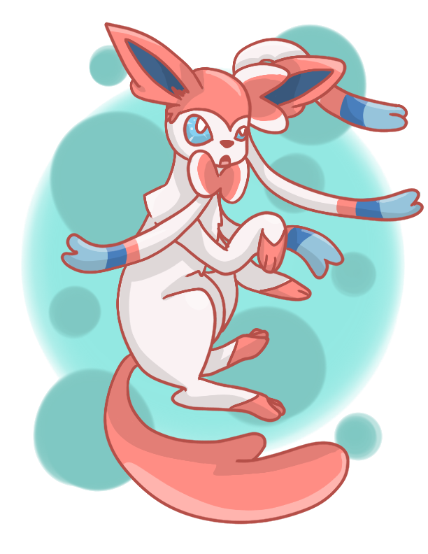 Floating Sylveon