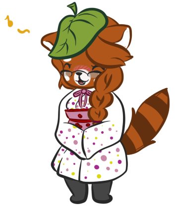 Suzu the Red Panda Tanuki