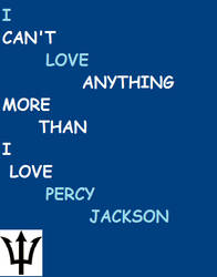 I Love Percy Jackson