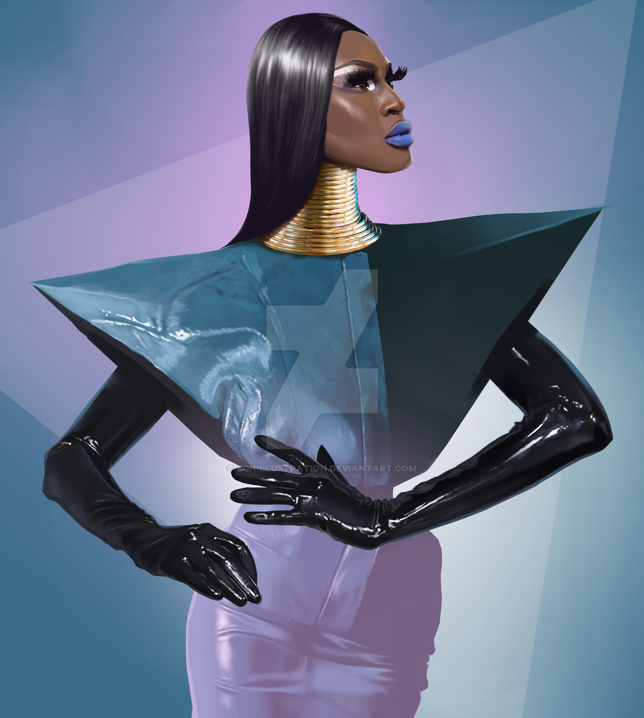 Drag Queen Shea Coulee by SGHILLUSTRATION on DeviantArt