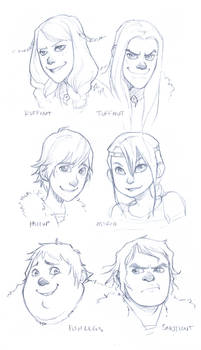 HTTYD: Viking Kids