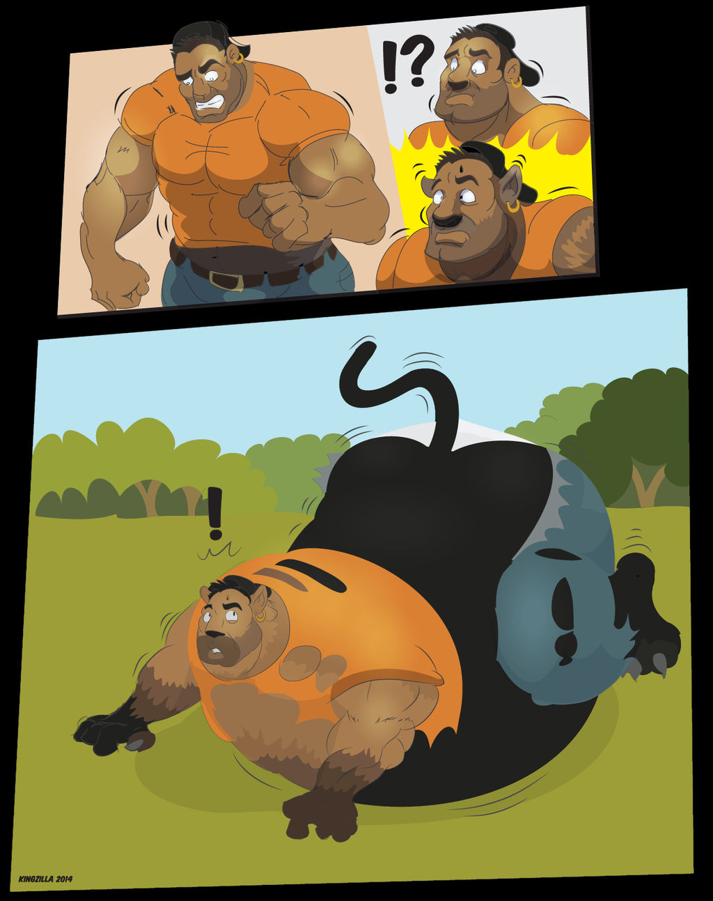 Kingzilla2 Fat Panther transformation by kingzilla2 on DeviantArt