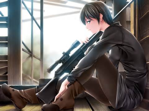 Anime Sniper by darkart4209 on DeviantArt