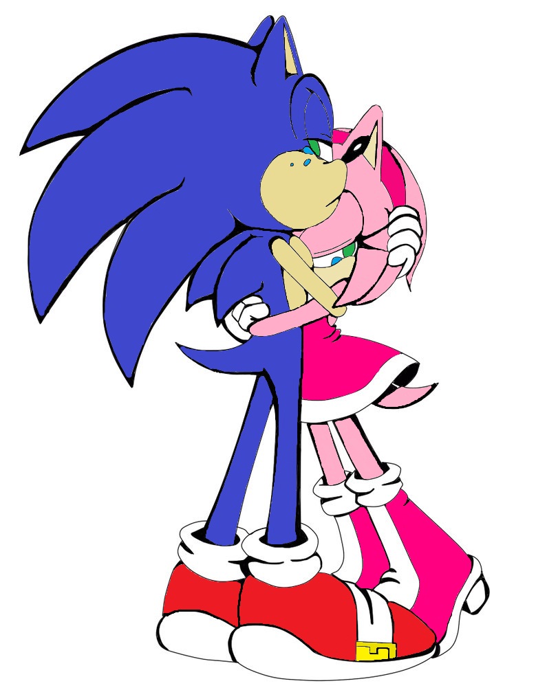 Sereaza on X: Some SonAmy fanart. sorry couldn't think of