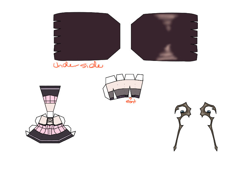 Ruby Tojo papercraft template Part 2 by groncaloncia on DeviantArt