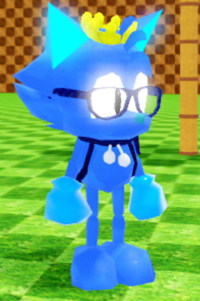 Blue in Poly-Sonic RP by saturdayisthebest on DeviantArt