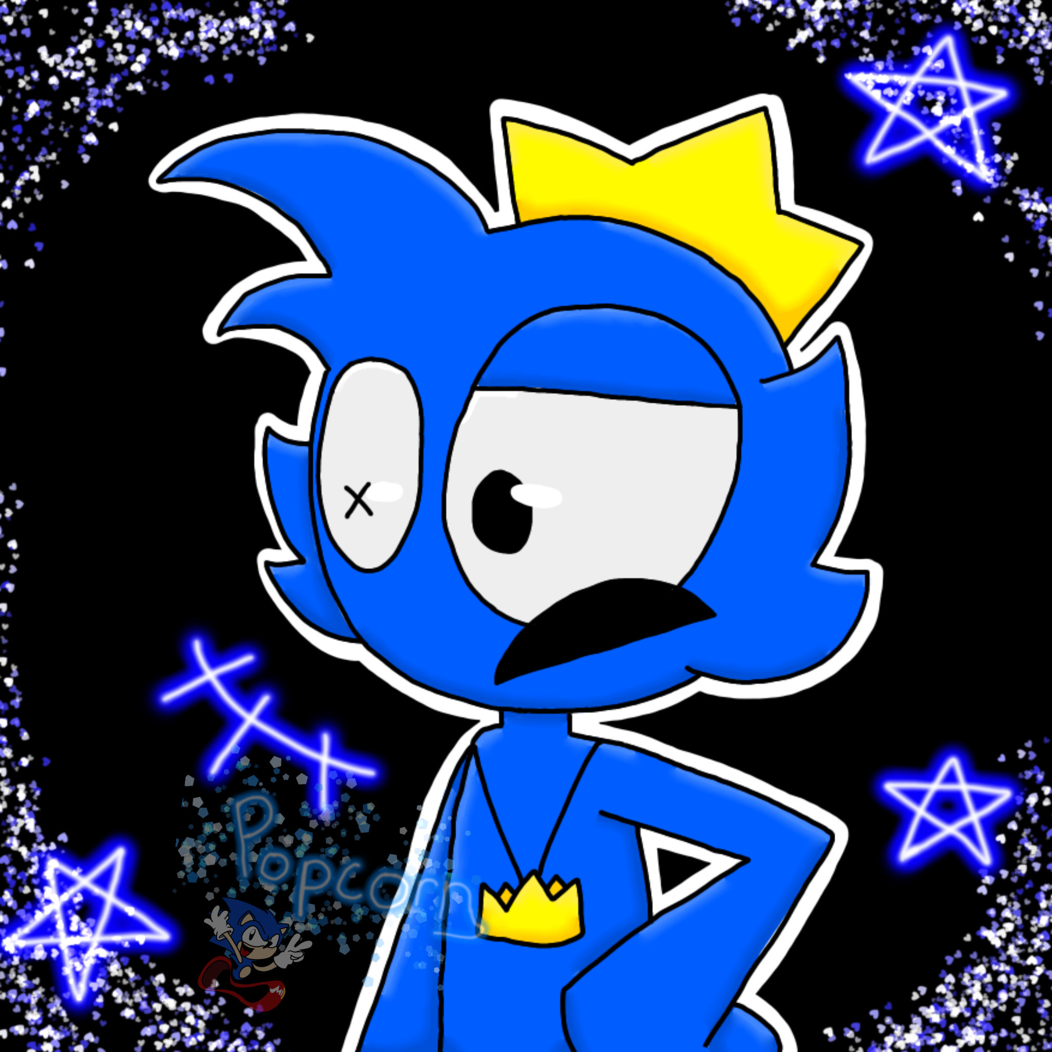 Blue fanart!! by saturdayisthebest on DeviantArt