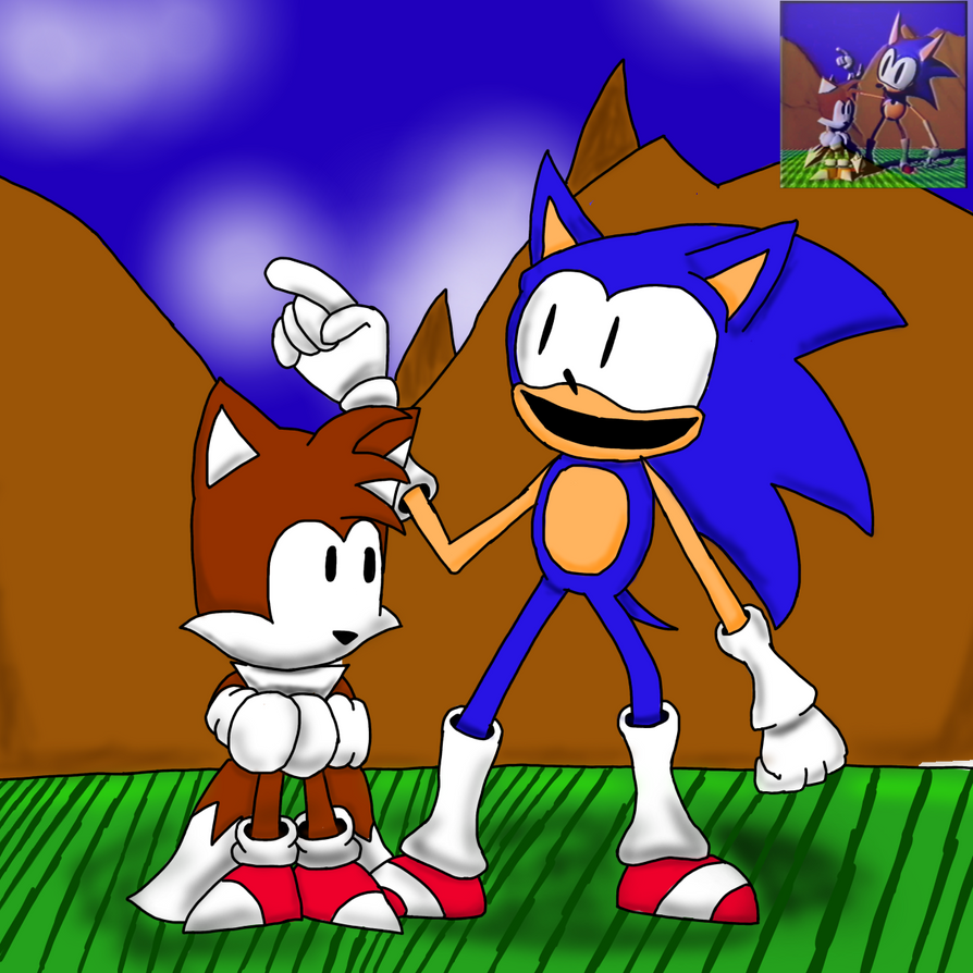 Rewrite and Tails by saturdayisthebest on DeviantArt