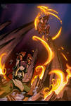 Older Toph VS Older Zuko by DjWelch
