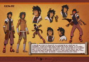 Primoral Descent Kenjie Model Sheet