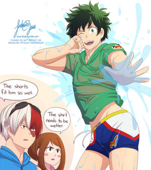 BNHA - Watergun Deku