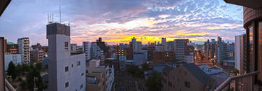 Streets of Osaka Pano 01