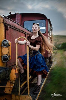 Rail-away girl