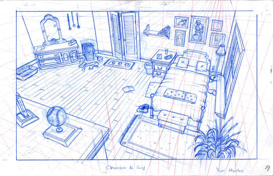 Guy's Room Sketch