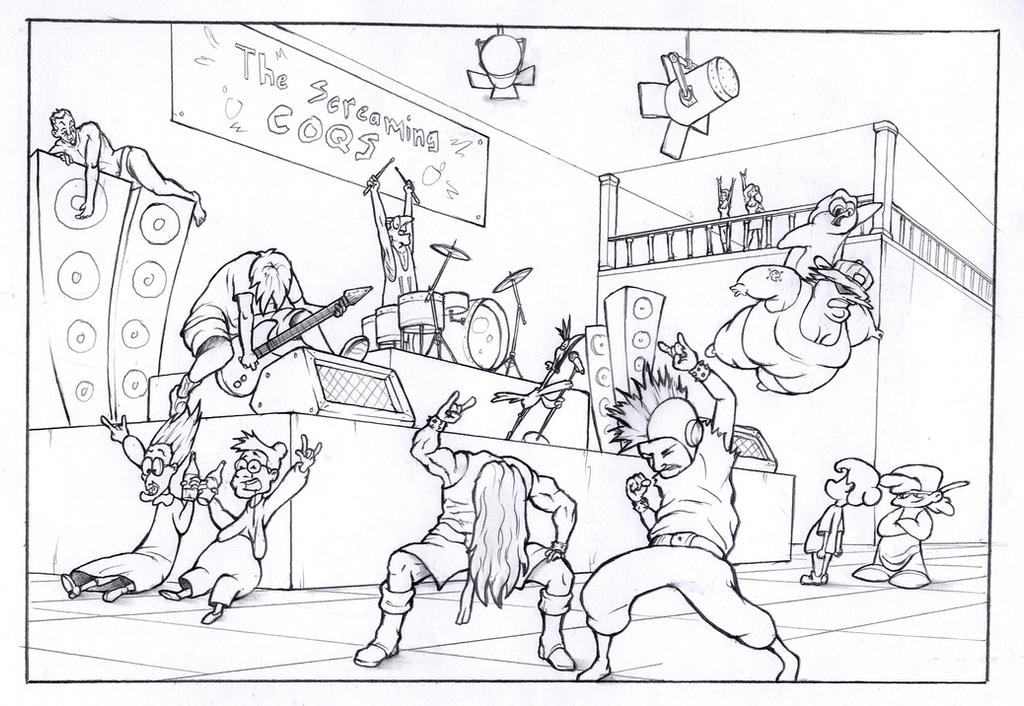 The Rock Show by FynchMartell on DeviantArt