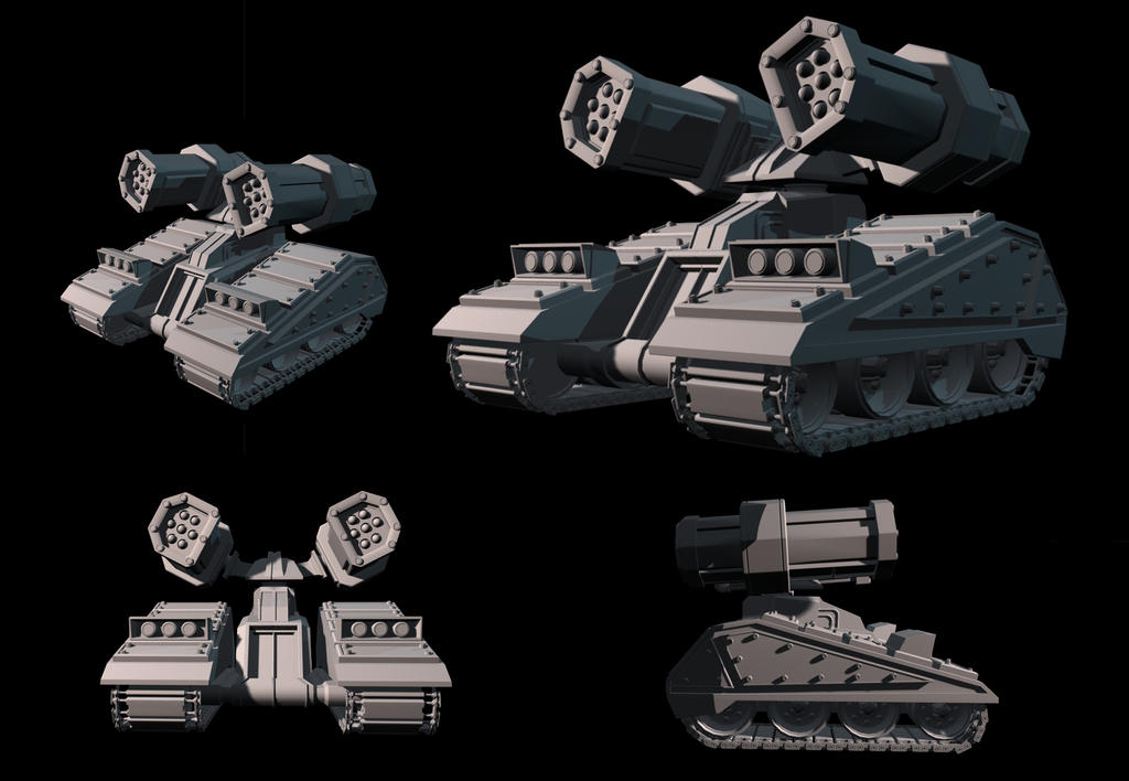 rocketlauncher Tank by FynchMartell on DeviantArt