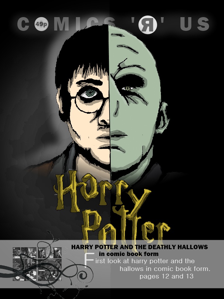 Haryy Potter Coursework Magazine cover