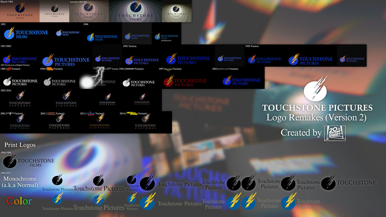 Touchstone File Icon Touchstone Pictures logo (1984-2016) Remakes V2 by LukeSzymczakTCNS01 ...