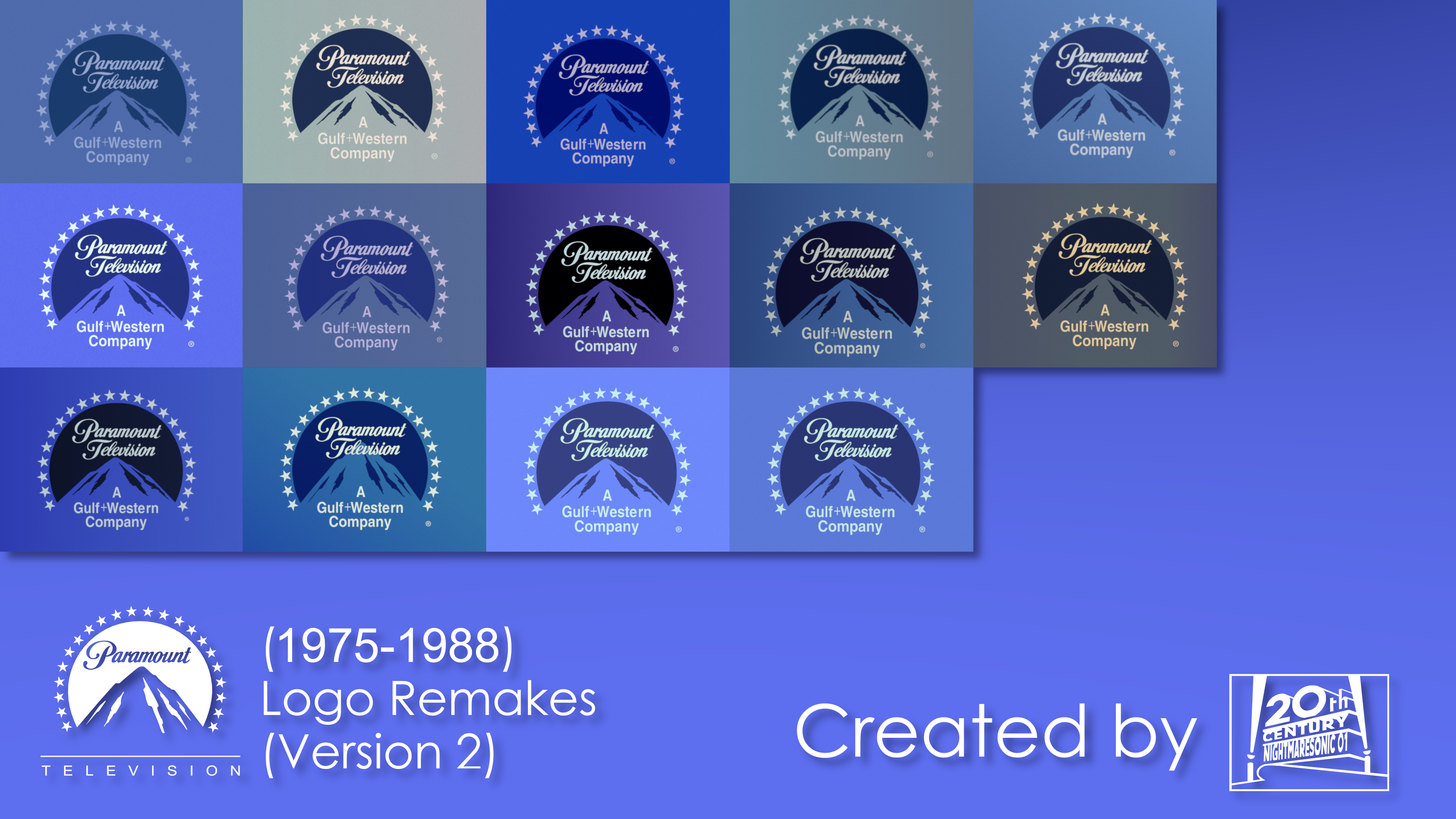 Paramount Overview Paramount Television Logo History