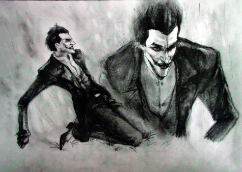 Arkham Origins the Joker sketch