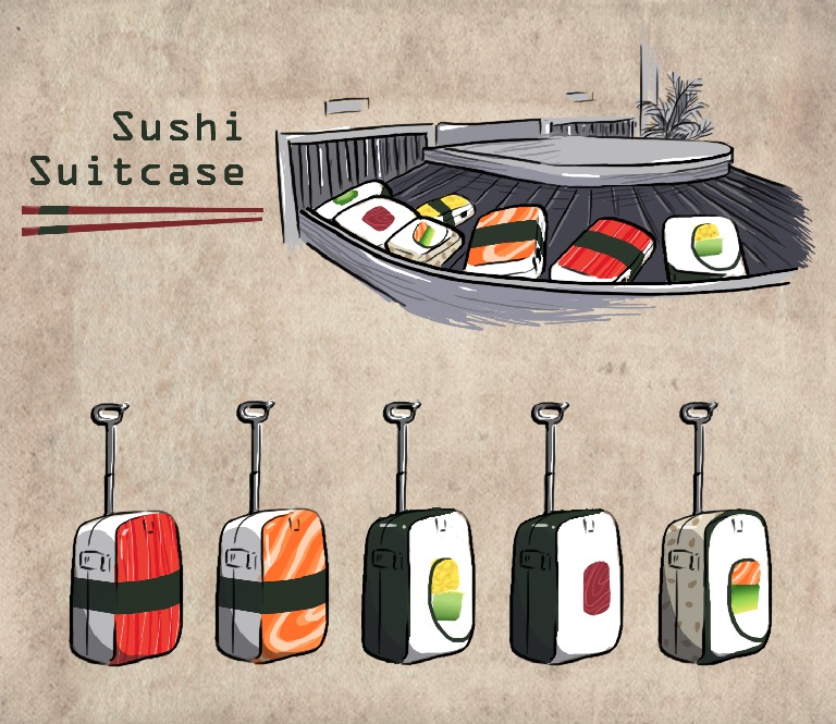 Sushi Suitcase