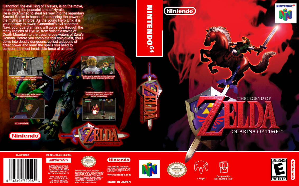 Zelda Ocarina of Time Eduardo a2j ver.2.2 (Español) ROM N64 Nintendo 64.zip