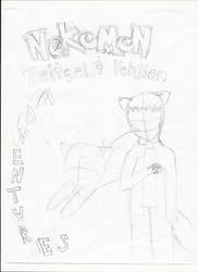 Nekomon Zeitgeist Adventures: manga cover sketch